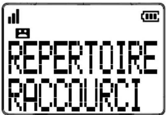 SWISSVOICE Xtra 2355 - Afferter un contact à une touche de numérotation indirecte (raccourci) - 1