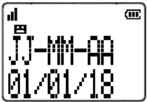 SWISSVOICE Xtra 2355 - Réglage de la langue - 3