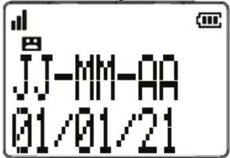 SWISSVOICE Xtra 3355 Combo - Réglage de la date, de l'heure et de la langue - 1