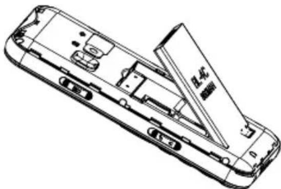 SWISSVOICE B24 - - Legen Sie die SIM-Karte (erforderlich) und die MicroSD Speicherkarte (optional) ein. - 2