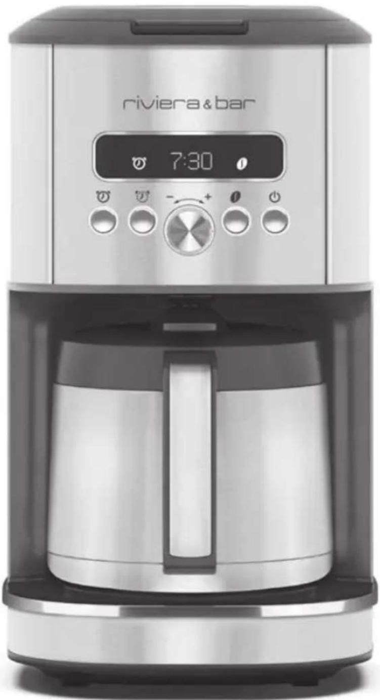 RIVIERA & BAR BCF580 - Cafetière filtre isotherme 1,5 litre - 1
