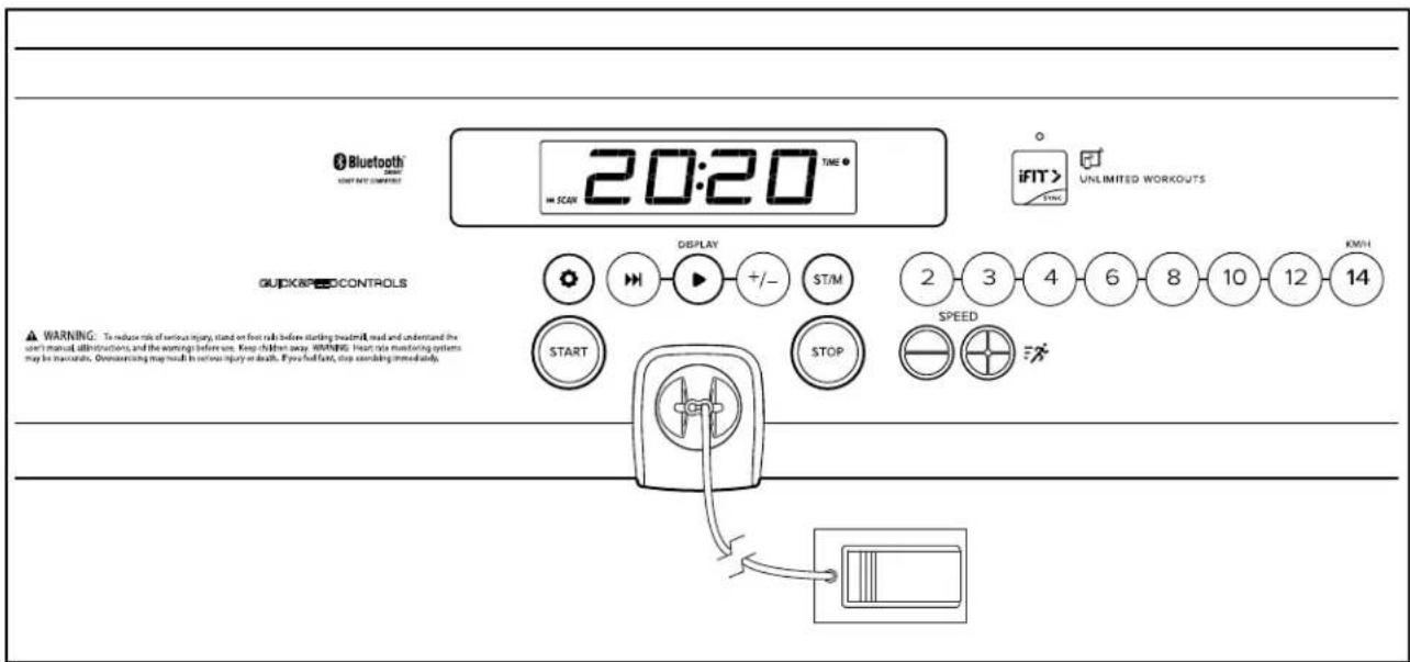 Pro-form City L6 - COMMENT BRANCHER LE CORDON D'ALIMENTATION - 4