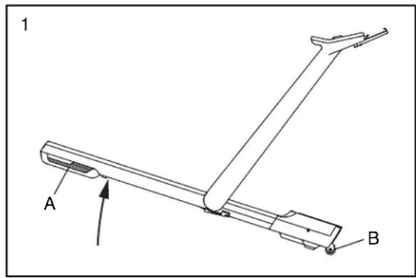 Pro-form City L6 - COMMENT PLIER ET DÉPLACER LE TAPIS DE COURSE - 2