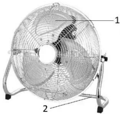 Emerio FN114310 - PARTS DESCRIPTION - 1