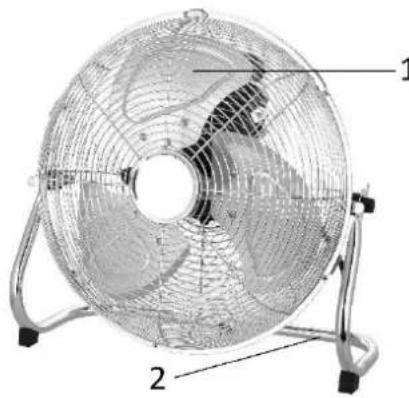 Emerio FN114310 - DESCRIPCION DE LAS PIEZAS - 1