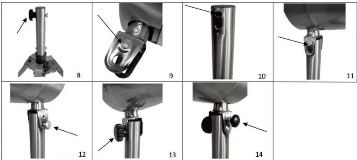 Emerio FN114509 - Motor burkolat összeszerelése - 1