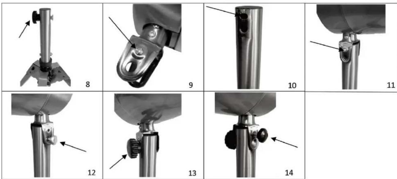 Emerio FN114509 - MONTAGEANLEITUNG - 9