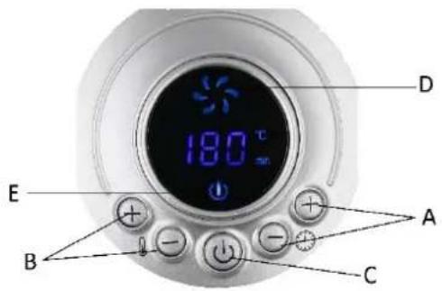 Emerio AF116131 - POPIS DIELOV - 1