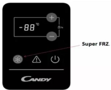 CANDY CMCH 100 NSEL - FREEZER OPERATION - 1