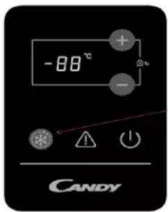 CANDY CMCH 100 NSEL - FONCTIONNEMENT DU CONGÉLATEUR - 1