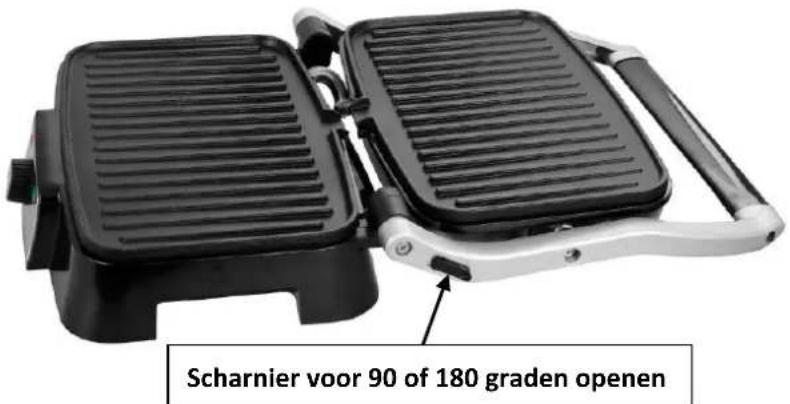 Emerio CG109898 - ALS OPEN GRILL GEBRUIKEN - 1