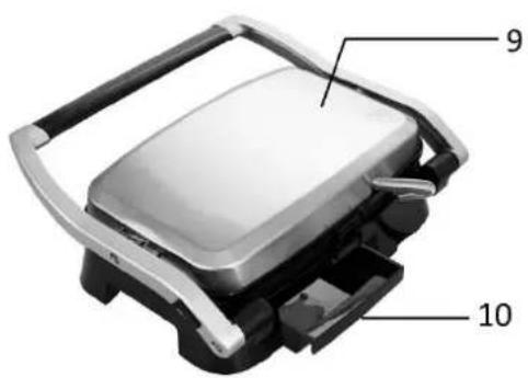 Emerio CG109898 - IDENTIFICATIE VAN DE ONDERDELEN - 2
