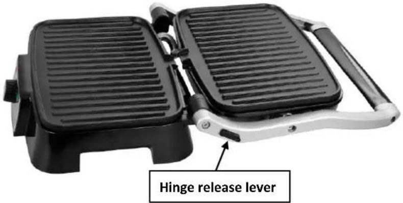 Emerio CG109898 - USE AS OPEN GRILL - 1