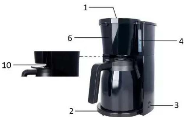Emerio CME125050 - CZESCI SKLADOWE - 2