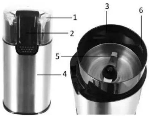 Emerio CG126285 - POPIS CÁSTI - 1
