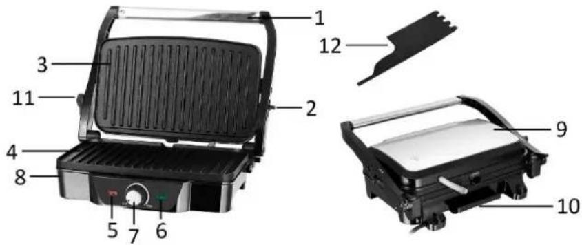 Emerio CG125533 - IDENTYFIKACJA CZĘŚCI - 1