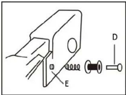 Emerio SEW122595 - TO REPLACE A NEW BOBBIN - 1