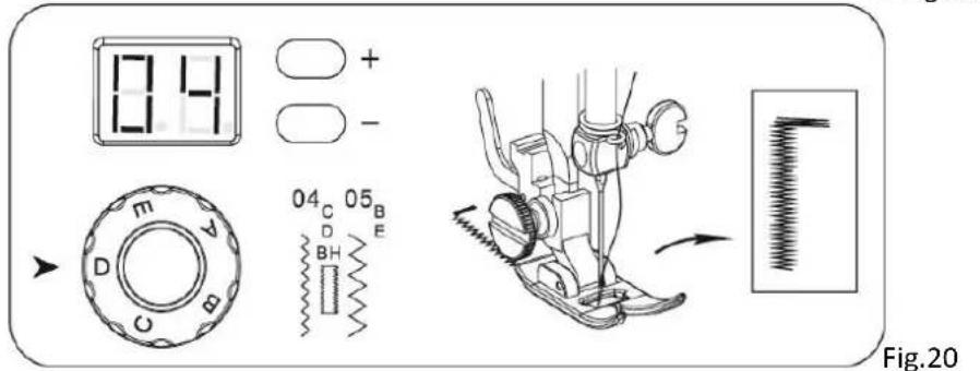 Emerio SEW121816 - Manual buttonhole - 2