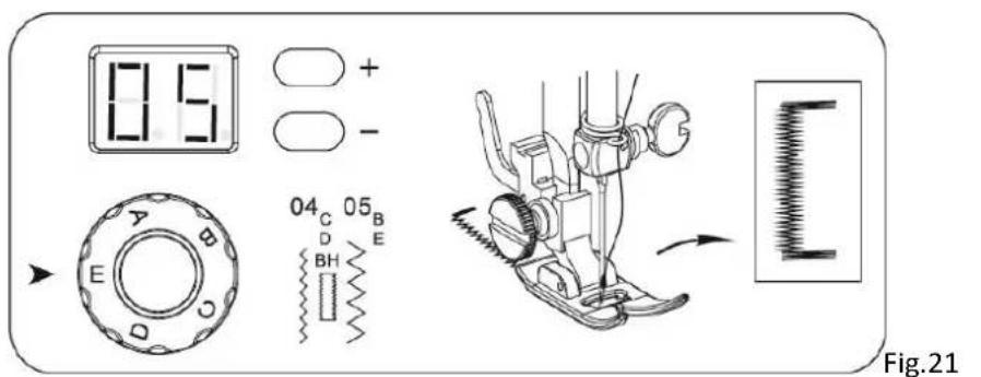 Emerio SEW121816 - Manual buttonhole - 3