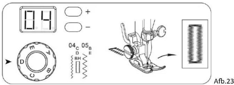 Emerio SEW121816 - Handmatig knoopsgat - 5