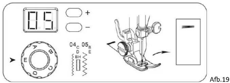 Emerio SEW121816 - Handmatig knoopsgat - 1