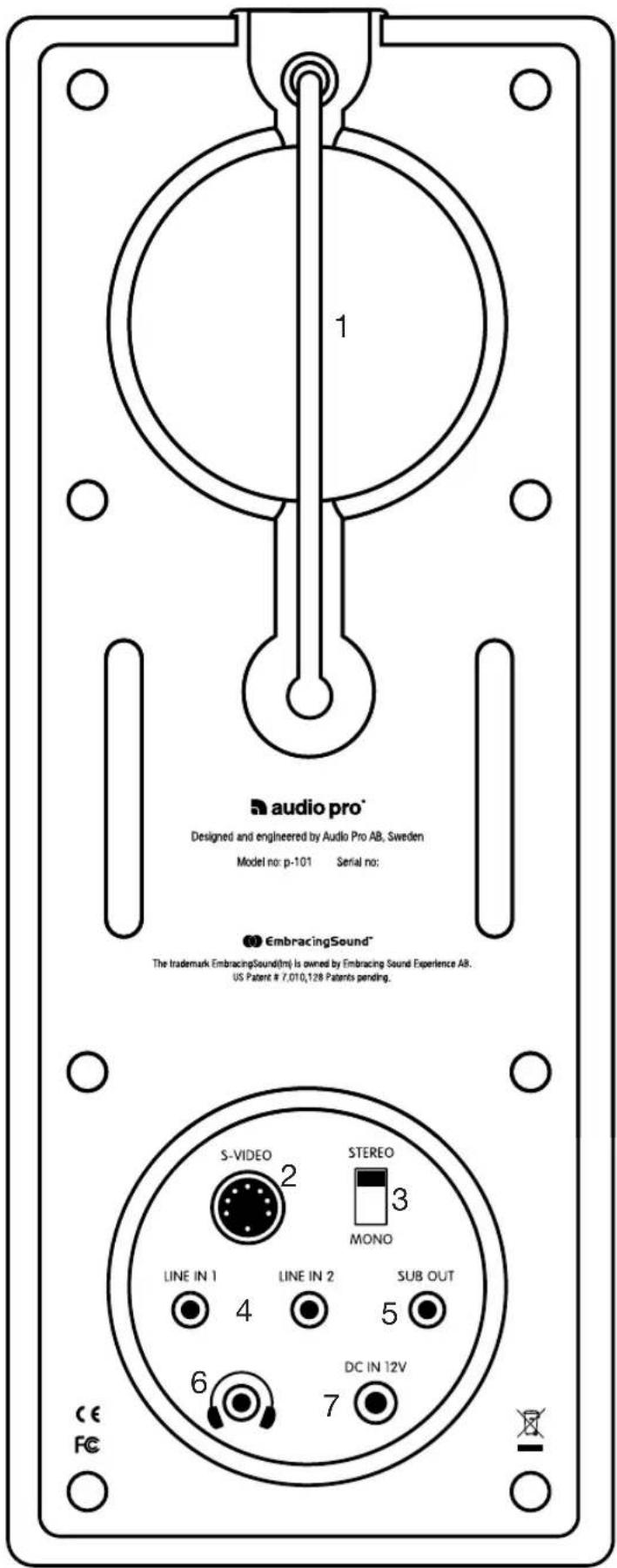 AUDIO PRO Porto docking speaker - EmbracingSound™ - 2
