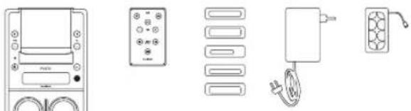 AUDIO PRO Porto docking speaker - PACKUNGSINHALT TECHNISCHE DATEN - 1