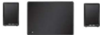 AUDIO PRO Living LVSUB flat - USE MULTIPLE TRANSMITTERS AND SPEAKERS SIMULTANEOUSLY WITH THE HOUSE CODE 1, 2 OR 3 - 1