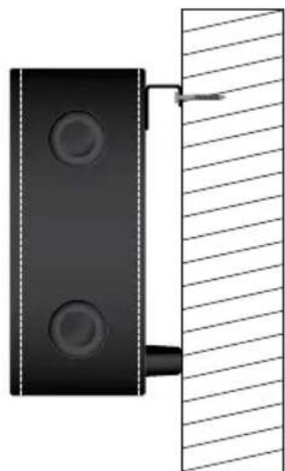 AUDIO PRO Living LVSUB flat - SEINÄKIINNITYS - 2