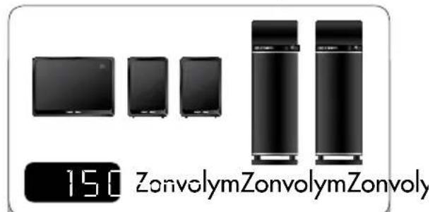AUDIO PRO Living LVSUB flat - JUSTERA VOLYM SEPARAT I TRE OLIKA ZONER - 5