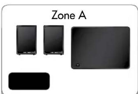 AUDIO PRO Living LVSUB flat - ADJUST VOLUME SEPARATELY IN THREE DIFFERENT ZONES - 1