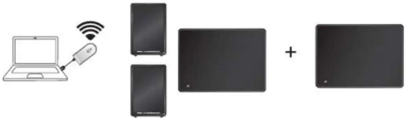 AUDIO PRO Living LVSUB flat - MUIDEN LV-SUB FLAT:IEN LISAÄMINEN LANGATTOMAAN VERKKOOSI - 1