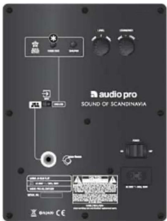 AUDIO PRO Living LVSUB flat - MODIFICA DEL CODICE LOCALE SU LV-SUB FLAT - 1