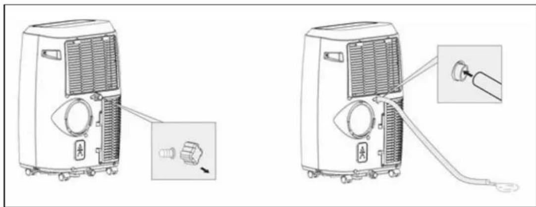 Eurom CoolEco 120 wifi A+ - Installation zum entfeuchten - 1