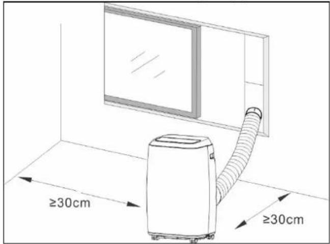 Eurom CoolEco 120 wifi A+ - Installatie - 1
