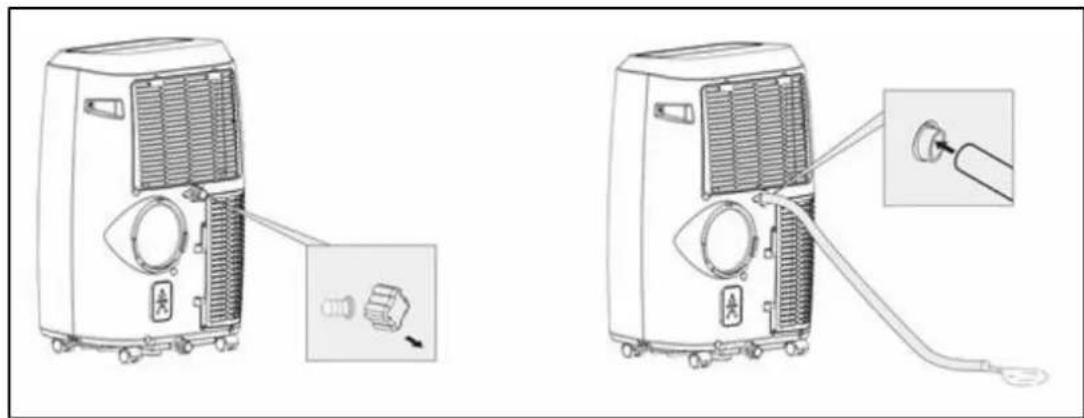 Eurom CoolEco 120 wifi A+ - Installation to dehumidifier - 1