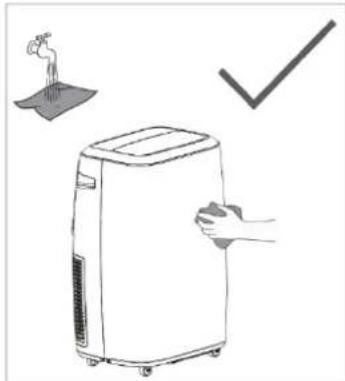 Eurom Coolsilent 90 wifi - Reiniging van de omkasting - 2