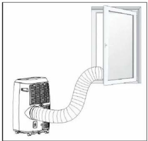 Eurom Polar 140 wifi - Installatie om te koelen - 6