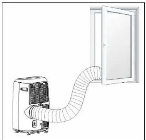 Eurom CoolEco 90 wifi A++ - Installatie om te koelen - 5