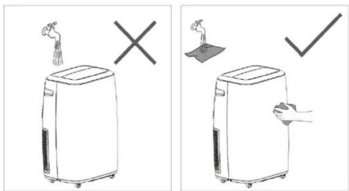 Eurom CoolEco 90 wifi A++ - Reiniging van de omkasting - 1