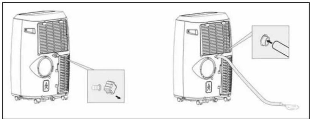 Eurom CoolEco 90 wifi A++ - Installation to dehumidifier - 1