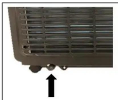 Eurom Coolperfect 120 wifi - Waterafvoer bij koelen - 1