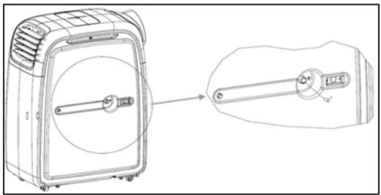 Eurom Coolperfect 120 wifi - Wasserableitung beim Kühlen - 2