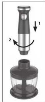 RIVIERA & BAR PPM560 - Procedure de mise en service du hachoir (5): - 3