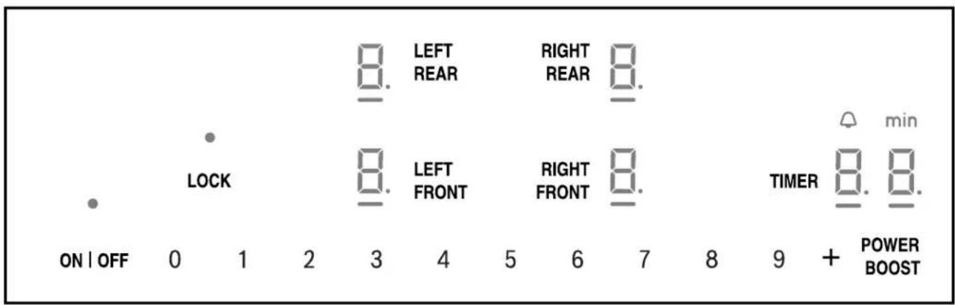 THERMADOR CIT304YB - Control panel - 1