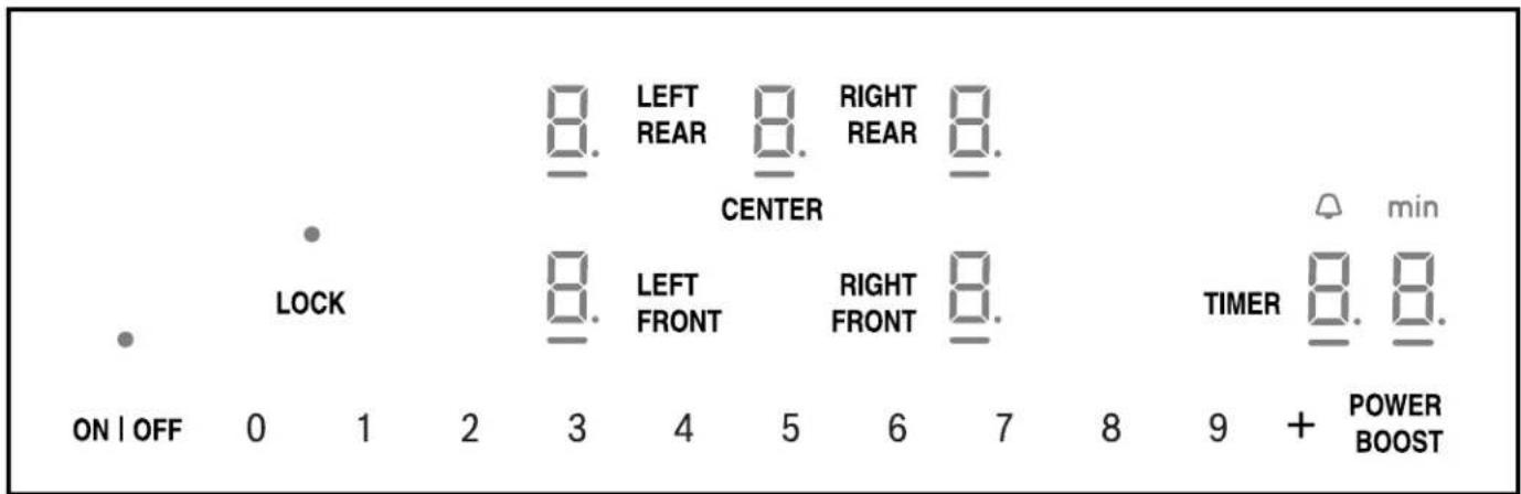 THERMADOR CIT365YB - Control panel - 1