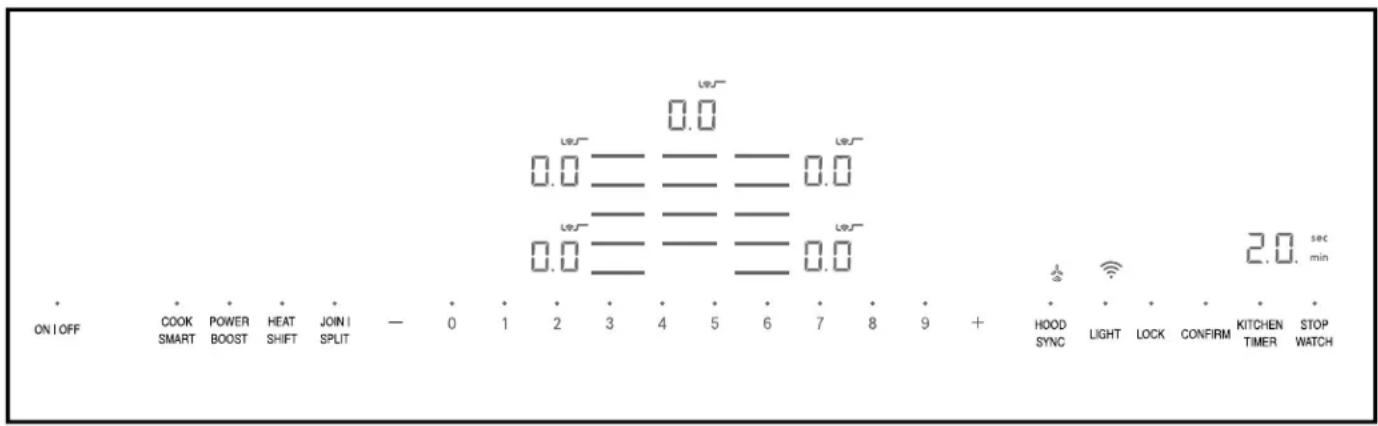THERMADOR CIT367YMS - Control panel - 1