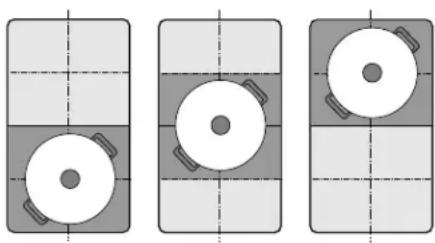 THERMADOR CIT367YGS - Cooking areas for HeatShift® function - 2