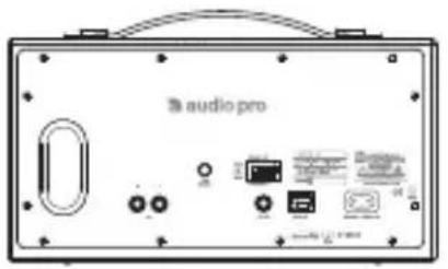 AUDIO PRO Addon C5A - VUE ARRIÈRE | VISTA TRASERA VISTA POSTERIORE | TAKANÄKYMÄ - 1