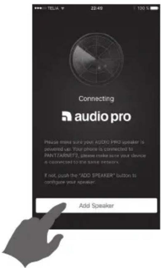 AUDIO PRO Addon C3 - AJOUT D'UNE ENCEINTE | ANADIR UN ALTAVOZ AGGIUNGISPEAKER | LISAÄ KAIUTIN - 1